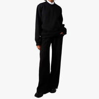 Blusão Moletom Flanelado - Preto