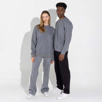 Blusão Moletom Flanelado - Mescla Escuro