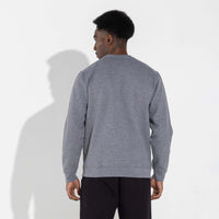 Blusão Moletom Flanelado - Mescla Escuro