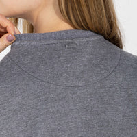 Blusão Moletom Flanelado - Mescla Escuro