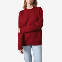 Blusão Moletom Flanelado - Vermelho Escarlate