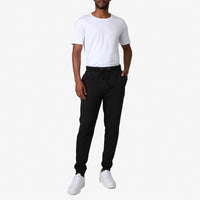 Calça Jogger Moletom Flanelado - Preto