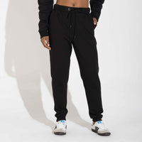 Calça Jogger Moletom Flanelado - Preto
