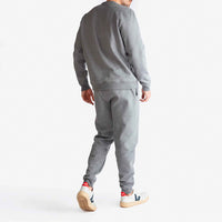 Calça Jogger Moletom Flanelado - Mescla Escuro