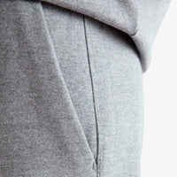 Calça Jogger Moletom Flanelado - Mescla Escuro