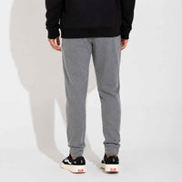 Calça Jogger Moletom Flanelado - Mescla Escuro