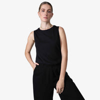 Regata Algodão Premium Feminina | Everyday Collection - Preto