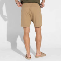 Bermuda Blend Linho Masculina - Bege Pastel