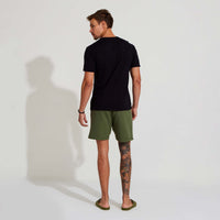 Bermuda Blend Linho Masculina - Verde Figo