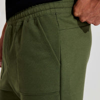 Bermuda Blend Linho Masculina - Verde Figo