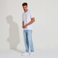 Camiseta Pima Detalhe Gola Masculina | Life Collection - Branco