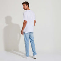Camiseta Pima Detalhe Gola Masculina | Life Collection - Branco
