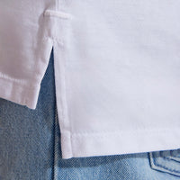 Camiseta Pima Detalhe Gola Masculina | Life Collection - Branco
