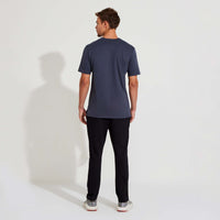 Camiseta Pima Detalhe Gola Masculina | Life Collection - Grafite