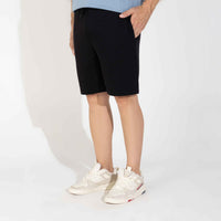 Bermuda Moletom Leve Masculina - Preto