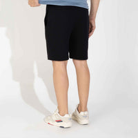 Bermuda Moletom Leve Masculina - Preto