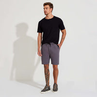 Bermuda Amarração Masculina - Cinza Granito