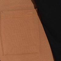 Calça Fenda Lateral Feminina - Ocre
