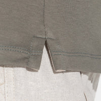 Polo Cotton Pima Masculina | Life Collection - Verde Louro