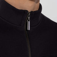 Jaqueta Moletom Flanelado Masculino - Preto