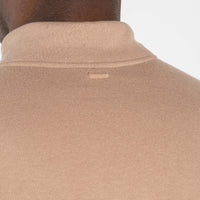 Jaqueta Moletom Flanelado Masculino - Bege Camel