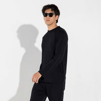 Blusa Dense Viscose Masculino - Preto