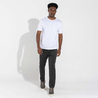 Camiseta Algodão Pima Recorte Masculina | Life Collection - Branco