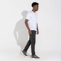 Camiseta Algodão Pima Recorte Masculina | Life Collection - Branco