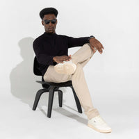 Camiseta Cotton Pima Gola Alta | Life Collection - Preto