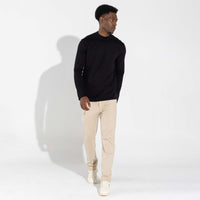 Camiseta Cotton Pima Gola Alta | Life Collection - Preto