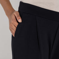Calça Dense Viscose Alfaiataria Feminina - Preto