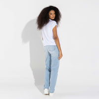 Camiseta Pima Raglan Feminina | Life Collection - Branco