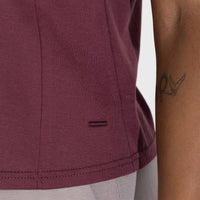 Camiseta Pima Raglan Feminina | Life Collection - Roxo Amoreira