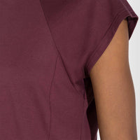 Camiseta Pima Raglan Feminina | Life Collection - Roxo Amoreira