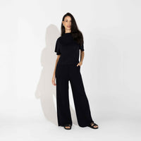 Calça Dense Viscose Feminina - Preto