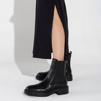 Vestido Cotton Select Regata Gola Alta - Preto