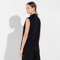 Regata Cotton Select Gola Alta - Preto