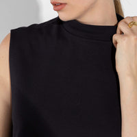 Regata Cotton Select Gola Alta - Preto