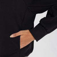 Blusão Moletom Leve Feminino - Preto