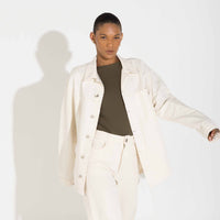 Jaqueta Sarja Unissex - Natural