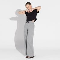 Camiseta Cropped Algodão Pima Feminina | Life Collection - Preto