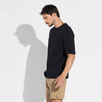 Camiseta Moletom Premium Masculina - Preto