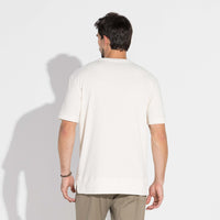 Camiseta Eco Waffle Masculina - Natural
