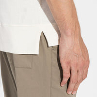 Camiseta Eco Waffle Masculina - Natural