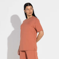 Camiseta Dense Viscose - Ferrugem