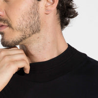 Camiseta Pima Boxy Masculina | Life Collection - Preto