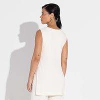 Regata Eco Waffle Feminina - Natural