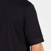 Camiseta Pima Detalhe Punho Masculina | Life Collection - Preto