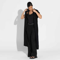 Regata Undershirt Gola U Feminina - Preto