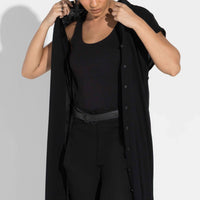 Regata Undershirt Gola U Feminina - Preto